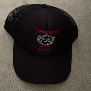 Wish me luck feelin lucky hat